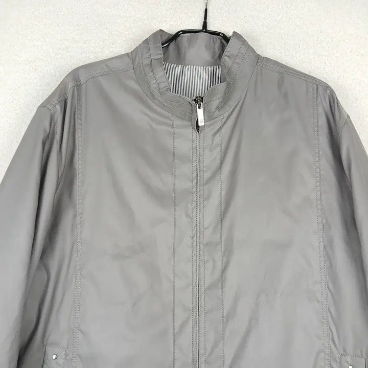 [BUNJANG] Kolon Manstar Bomber Jacket (Gray, Size 105) / 코오롱 맨스타 남성 그레이 봄버 자켓(105)