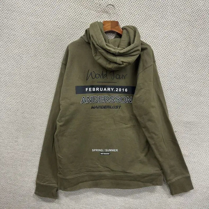[BUNJANG] Andersson Bell Casual Back-Print Hoodie XL / 앤더슨벨 캐주얼 백프린팅 후드티 XL A04660