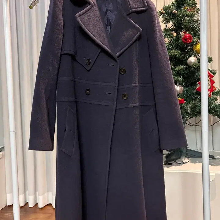 [BUNJANG] MINE Wool and Cashmere Blend Coat / MINE 마인 코트 모100% 캐시미어10%