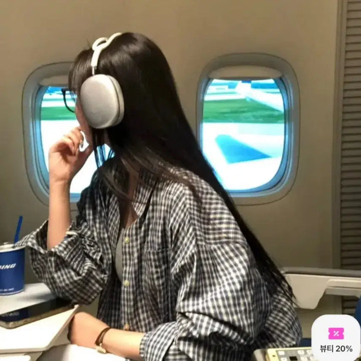 [BUNJANG] Beidelli Oversized Pocket Check Shirt / 베이델리 오버핏 포켓 체크 셔츠 (에이블리)