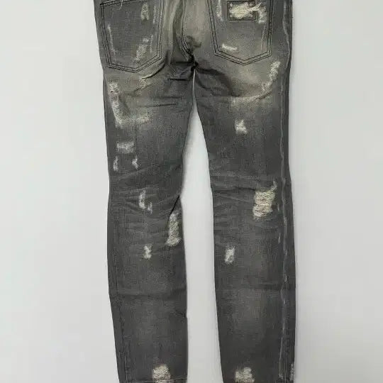 [BUNJANG] Dolce & Gabbana Gray Denim Jeans / 돌체앤가바나 데미지 워싱 그레이 청바지