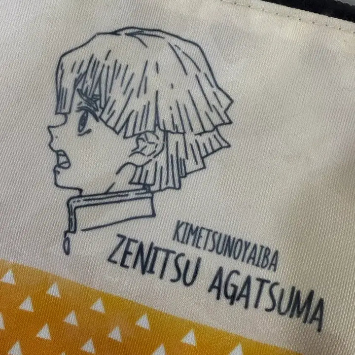 [BUNJANG] Demon Slayer Agatsuma Zenitsu Pouch / (새상품) 귀멸의칼날 아가츠마 젠이츠 파우치