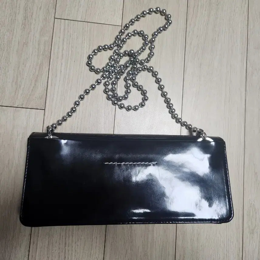 [BUNJANG] MM6 Maison Margiela Enamel Ball Chain Crossbody Bag / 메종마르지엘라 MM6 에나멜 볼체인 크로스백