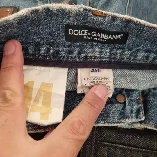 [BUNJANG] Dolce & Gabbana Denim Jeans / 돌체앤가바나 데님 청바지 데미지진