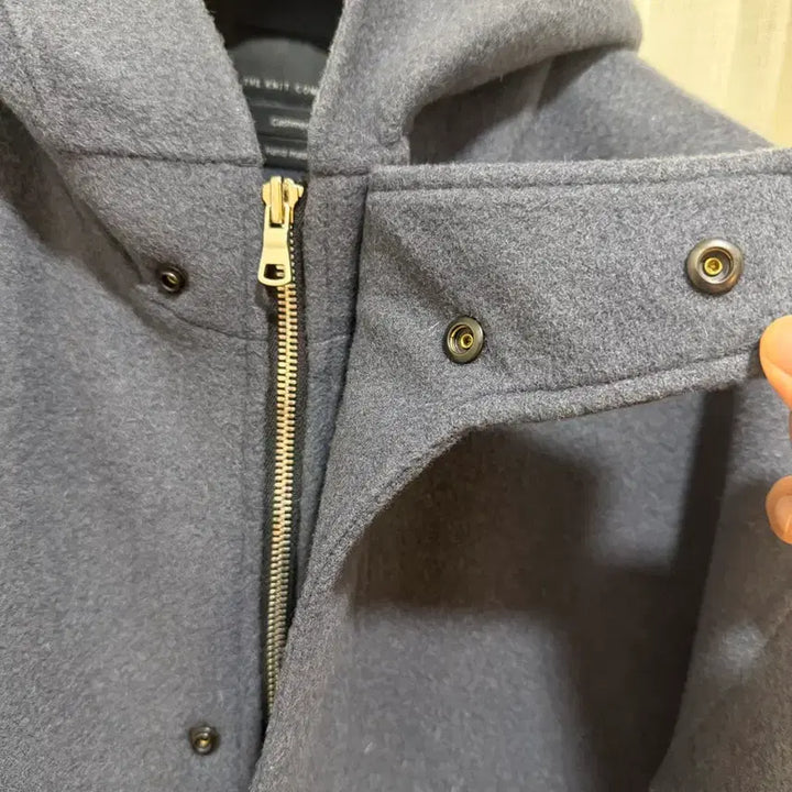 [BUNJANG] Cashmere Hooded Coat / 더니트컴퍼니 캐시미어 후드 코트