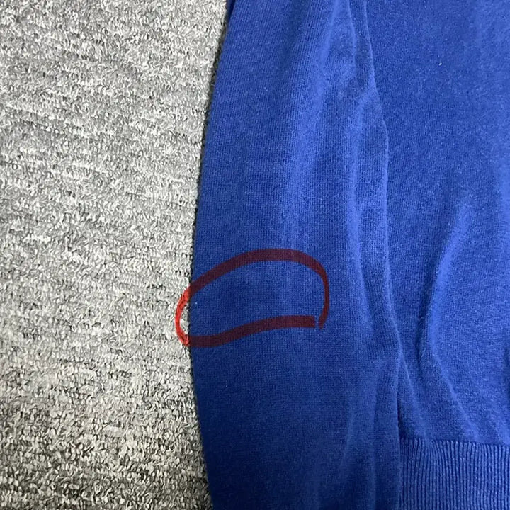 [BUNJANG] Tommy Hilfiger Round Neck Knit Blue XL / 타미힐피거 라운드넥 니트 블루 XL