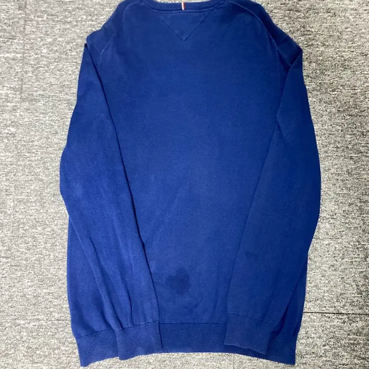 [BUNJANG] Tommy Hilfiger Round Neck Knit Blue XL / 타미힐피거 라운드넥 니트 블루 XL