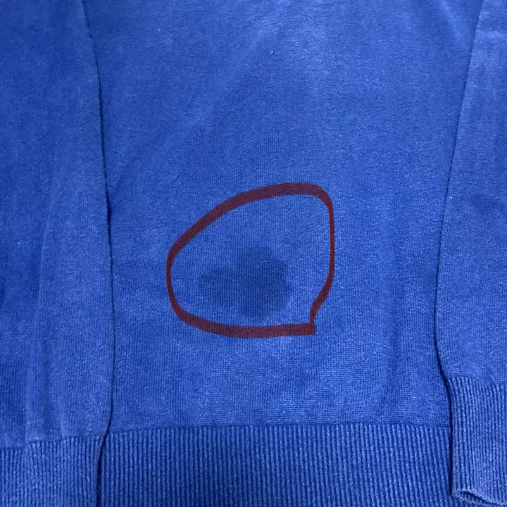 [BUNJANG] Tommy Hilfiger Round Neck Knit Blue XL / 타미힐피거 라운드넥 니트 블루 XL