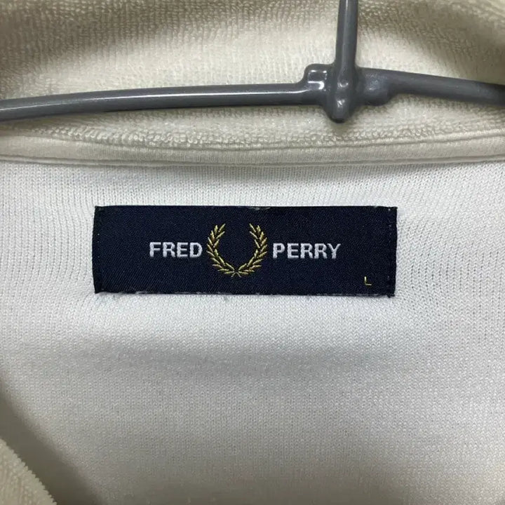 [BUNJANG] Fred Perry White Towel Jacket / 프레드페리 화이트 타월 재킷(집업)