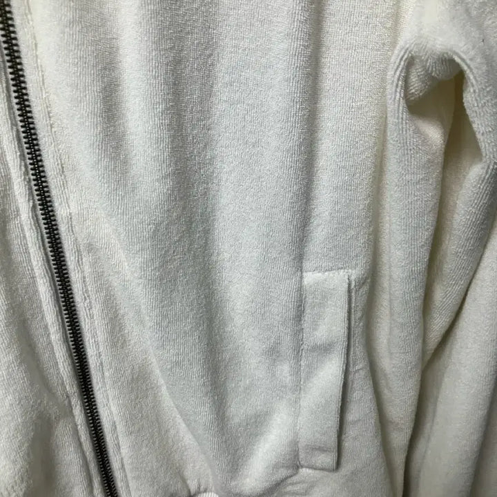 [BUNJANG] Fred Perry White Towel Jacket / 프레드페리 화이트 타월 재킷(집업)