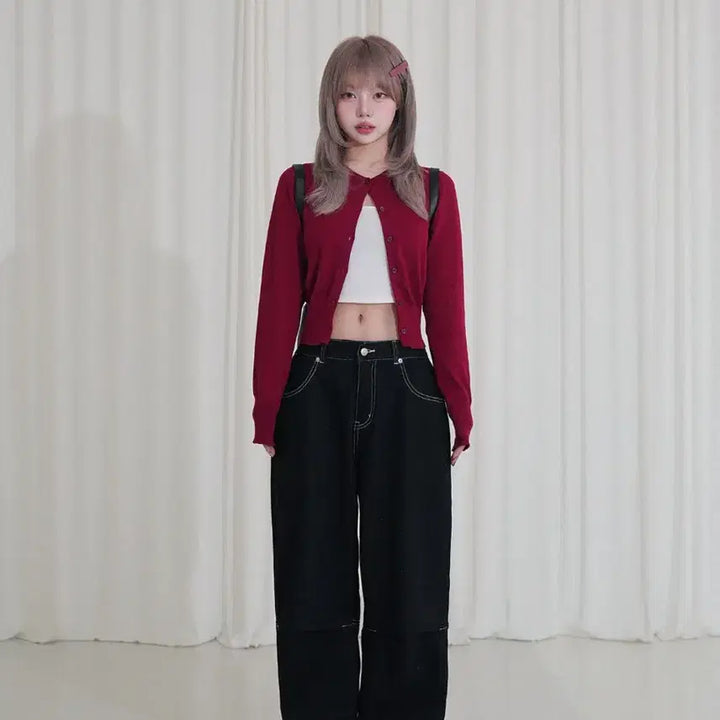 [BUNJANG] NAMDAMADE Non-Fade Wide Denim Pants / 남다메이드 논페이드 와이드 데님