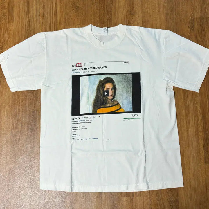 [SOLD OUT] 라나델레이 티셔츠