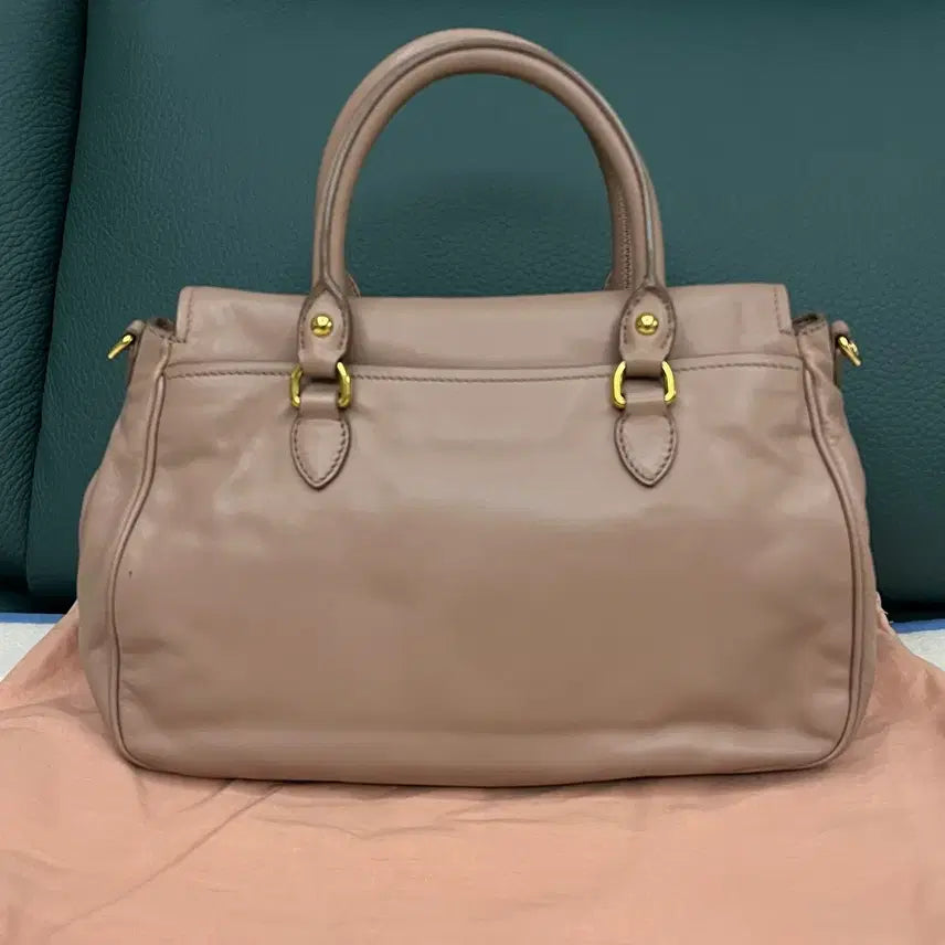 [BUNJANG] Miu Miu Lambskin Pink Handbag / 미우미우 램스킨 핑크 가방