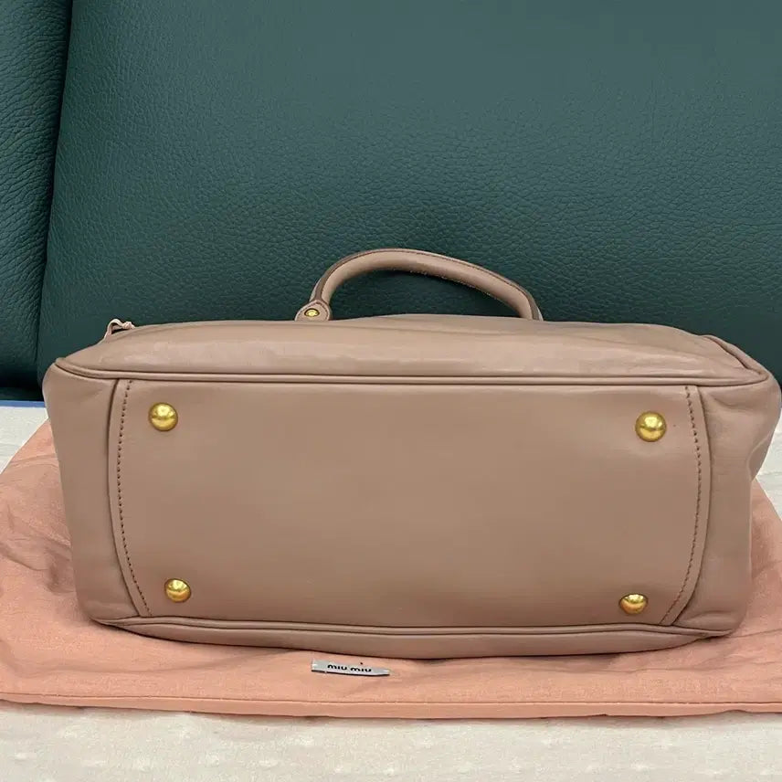 [BUNJANG] Miu Miu Lambskin Pink Handbag / 미우미우 램스킨 핑크 가방