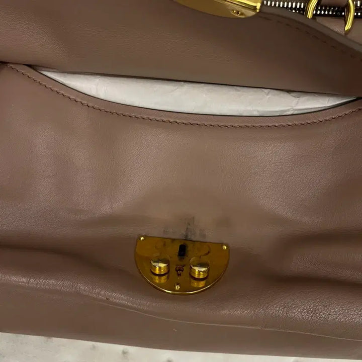 [BUNJANG] Miu Miu Lambskin Pink Handbag / 미우미우 램스킨 핑크 가방