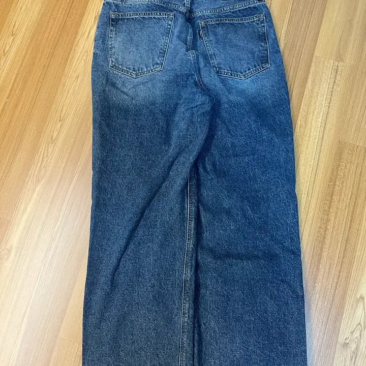 [BUNJANG] WHO.A.U Denim Wide Pants / 후아유 WHO.A.U 데님 와이드 팬츠