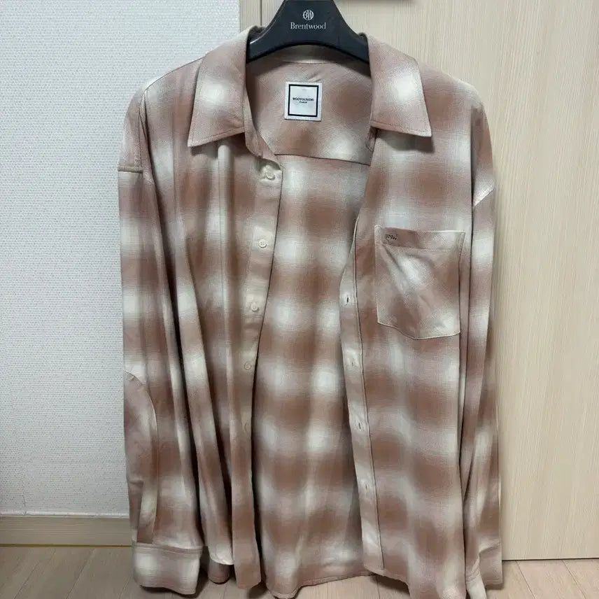 [BUNJANG] Wooyoungmi Beige Gradation Shirt / 우영미 베이지 그라데이션 셔츠