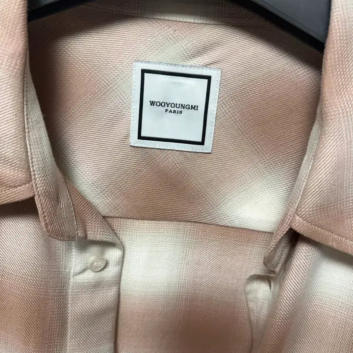 [BUNJANG] Wooyoungmi Beige Gradation Shirt / 우영미 베이지 그라데이션 셔츠