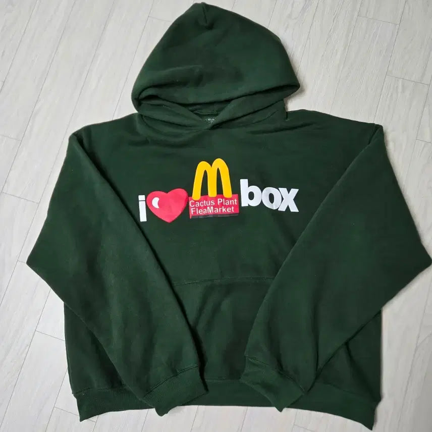 [BUNJANG] CPFM x McDonald's Hoodie / CPFM x 맥도날드 후드티 그린