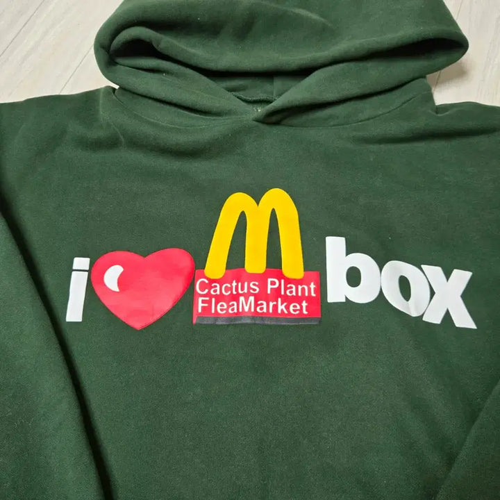 [BUNJANG] CPFM x McDonald's Hoodie / CPFM x 맥도날드 후드티 그린