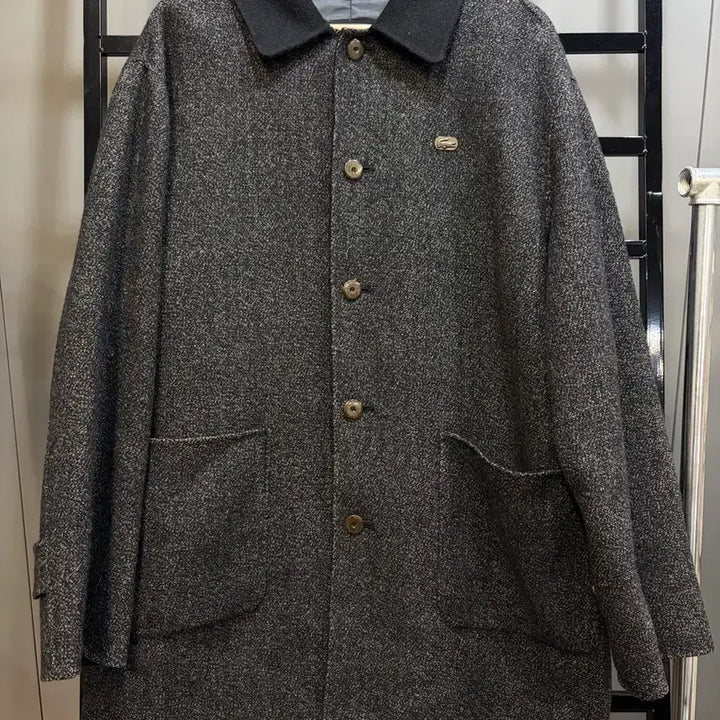[BUNJANG] Lacoste Vintage Wool Single Coat / (105) 라코스테 빈티지 울 싱글코트  8.9