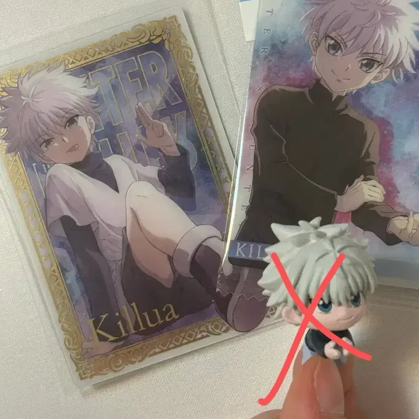 [BUNJANG] Hunter x Hunter Killua Ita-Jaga Rare Card Bundle Set / 키르아 이타쟈가 레어 1탄 sp 카드 + 헌헌굿즈