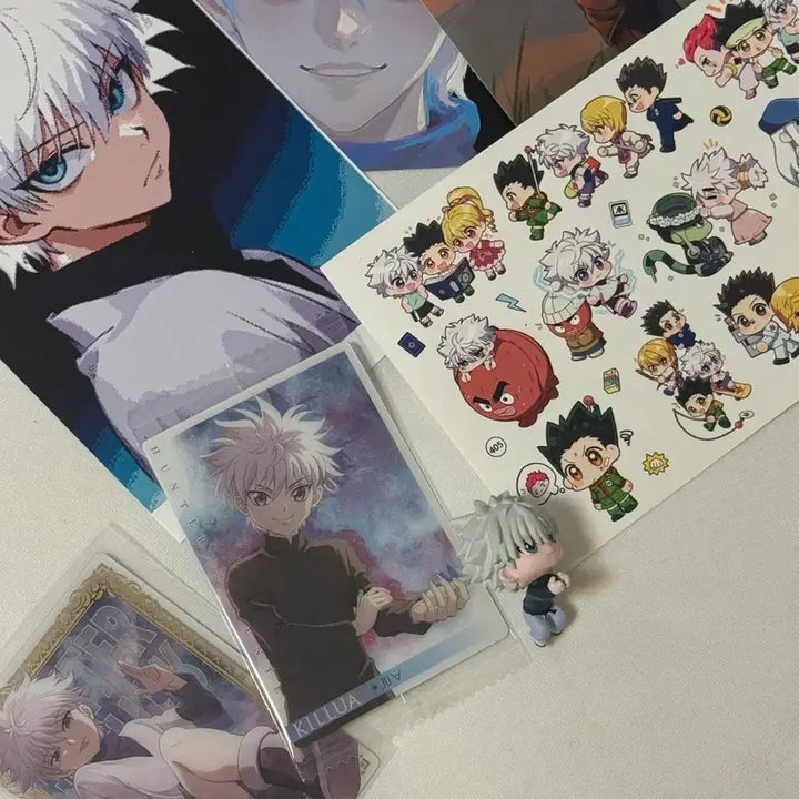 [BUNJANG] Hunter x Hunter Killua Ita-Jaga Rare Card Bundle Set / 키르아 이타쟈가 레어 1탄 sp 카드 + 헌헌굿즈