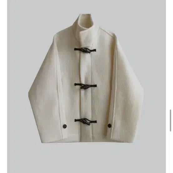 [BUNJANG] RaRoom High Neck Short Coat / 라룸 하이넥 숏 코트