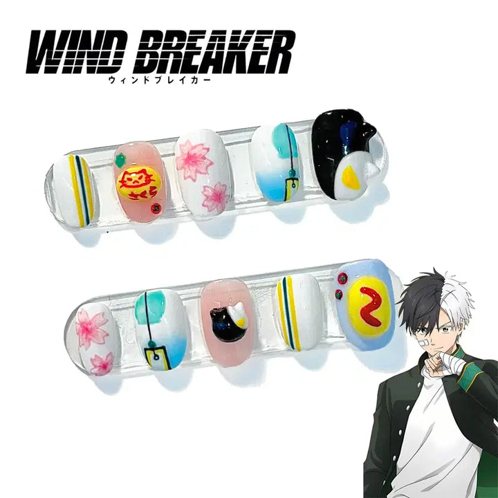 [BUNJANG] Custom Otaku Nail Tips / [네일팁] 오타쿠 덕질 네일팁 주문제작 / 풀파츠 / 드로잉