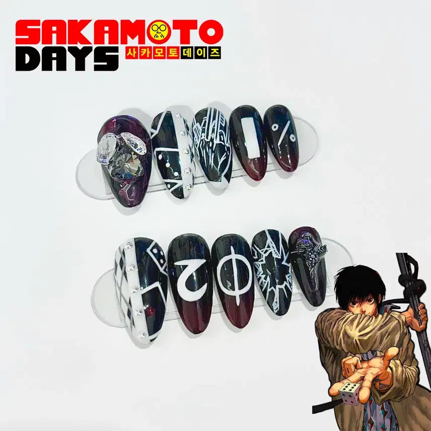 [BUNJANG] Custom Otaku Nail Tips / [네일팁] 오타쿠 덕질 네일팁 주문제작 / 풀파츠 / 드로잉