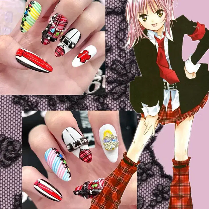 [BUNJANG] Custom Otaku Nail Tips / [네일팁] 오타쿠 덕질 네일팁 주문제작 / 풀파츠 / 드로잉