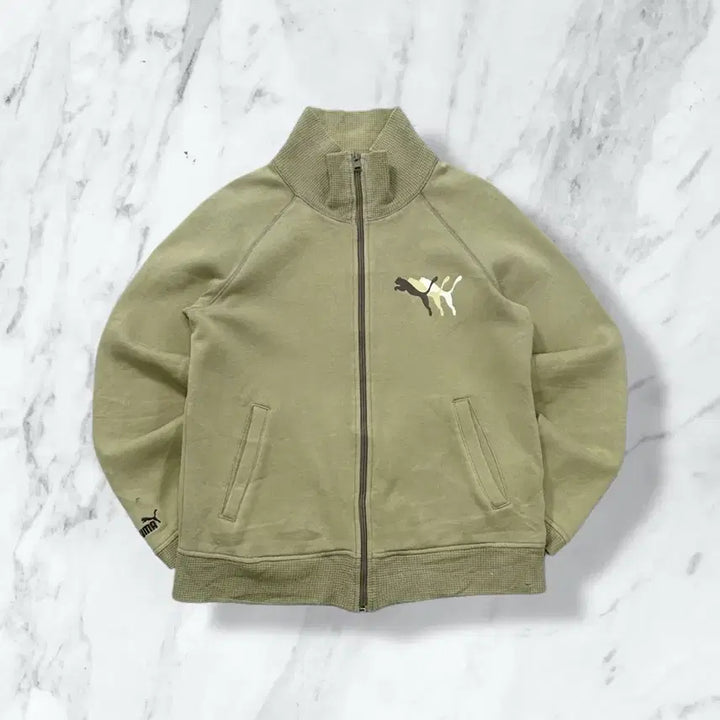 [SOLD OUT] 퓨마 빈티지 소매 로고 집업