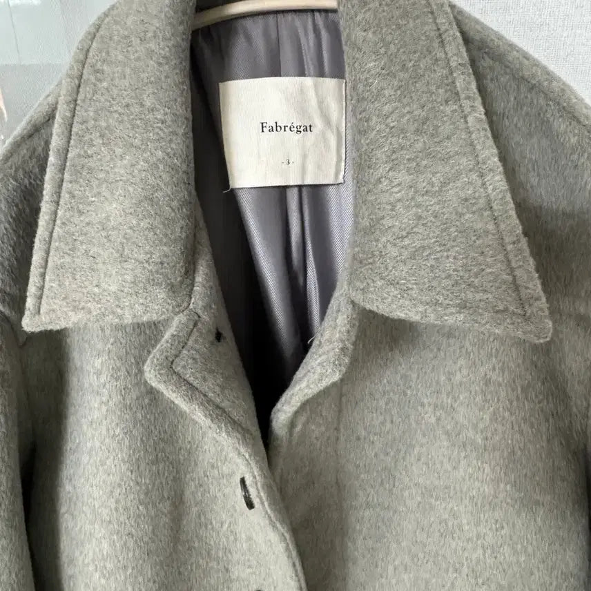 [BUNJANG] Fabregas Alpaca Balmacaan Coat (Melange Topper) / 파브레가 알파카 발마칸 코트(멜라지 토퍼)