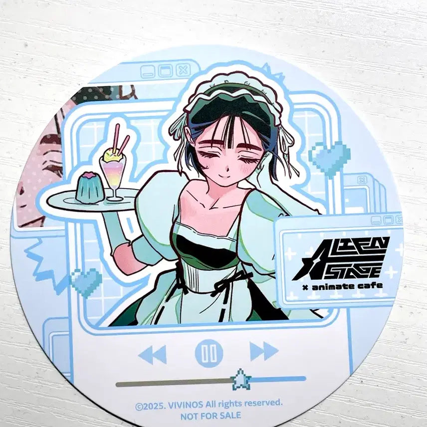 [BUNJANG] Ateez SuA Made Collaboration Cafe POB Coaster / 에이스테 수아 메이드 콜라보카페 랜덤 코스터 특전