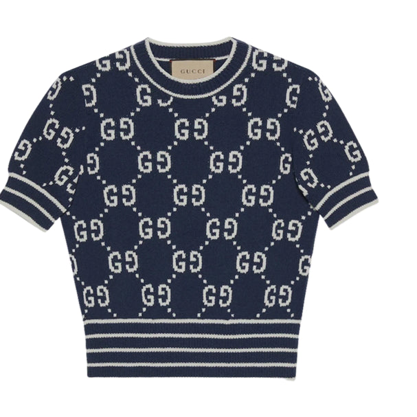 [BUNJANG] Gucci GG Cotton Jacquard Top - New / 구찌 GG 코튼 자카드 탑 - 미착용 새상품