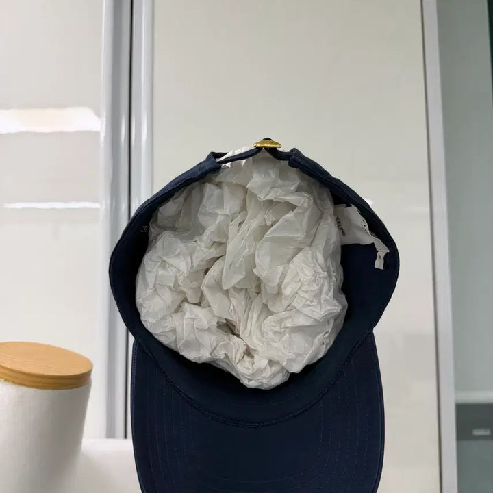 [BUNJANG] Celine Baseball Cap Cotton (Marine) - New / 셀린느 베이스 볼캡 코튼 (코튼 마린) - 미착용 새상품