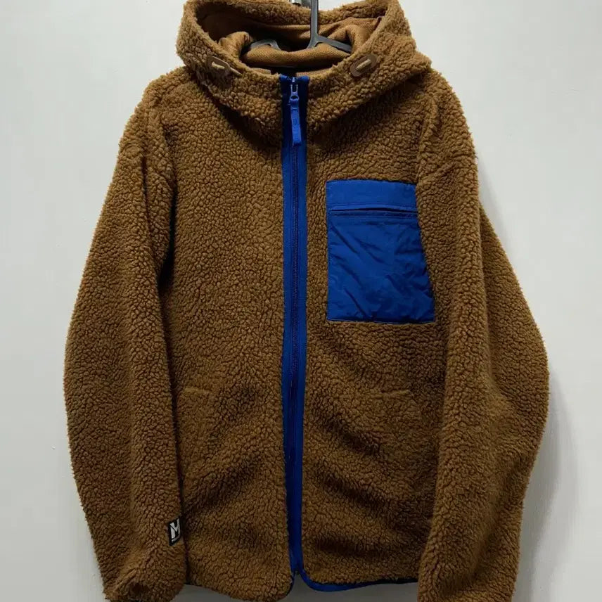 [SOLD OUT] 밀레 남성 브라운 후리스 자켓 점퍼 100사이즈 L