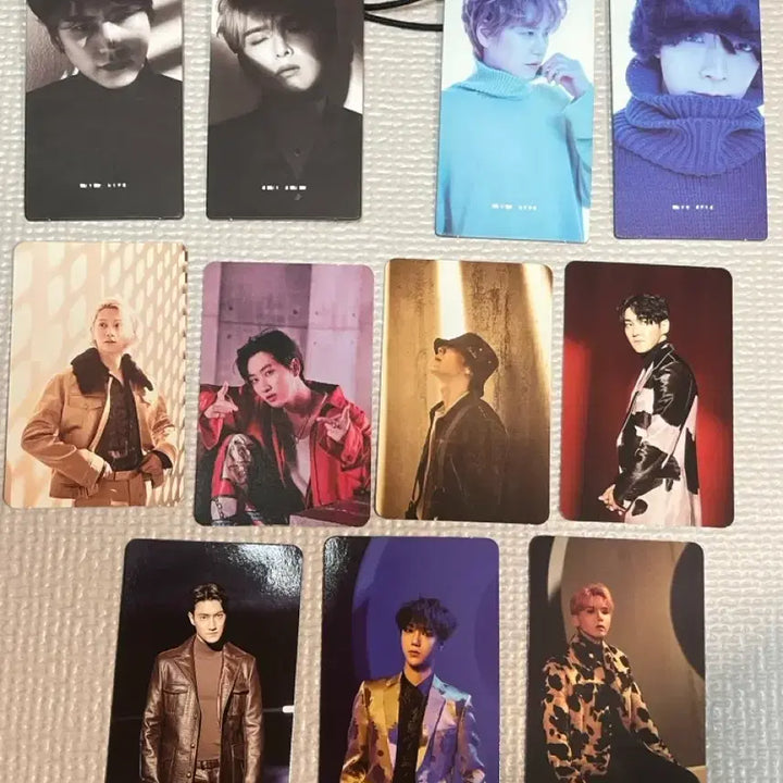 [BUNJANG] Super Junior Timeless Photocard / 슈퍼주니어9집 리팩 포카7장 타임리스 슈주앨범양도