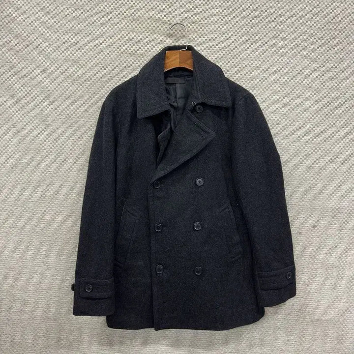[SOLD OUT] 유니클로 캐주얼 더블버튼 울 피코트 자켓 S A04670