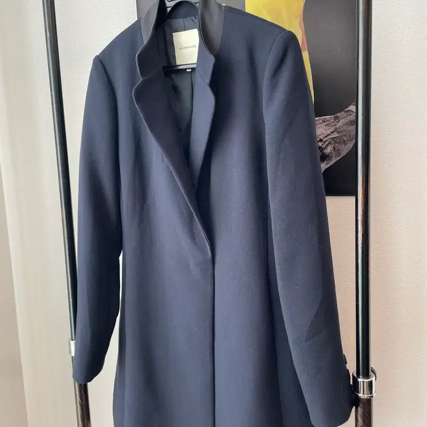 [BUNJANG] DEVERNOIS Navy Blazer Jacket (Size 66) / (무배)DEVERNOIS 드베누아 네이비 여성 블레이져 자켓 66
