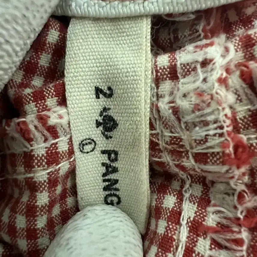 [BUNJANG] Checkered Lace Gather Pants / 체크무늬 레이스 개더 팬츠 5392