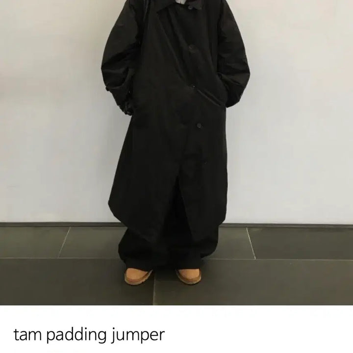 [BUNJANG] Texture Seoul Long Padded Coat / 텍스쳐서울 롱패딩 급처