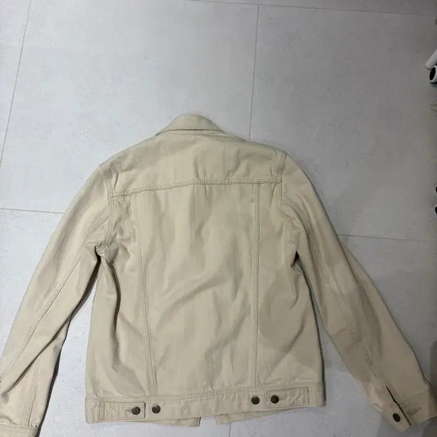 [BUNJANG] A.P.C. Ivory Denim Jacket / A.P.C. 아이보리 데님 자켓