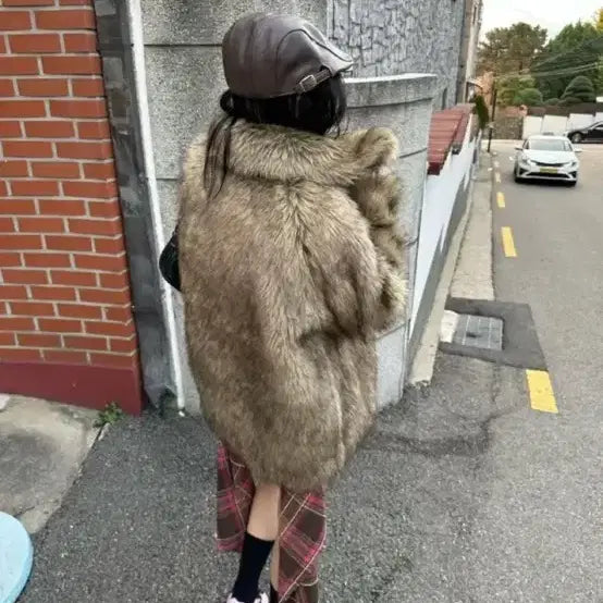 [BUNJANG] Ribbon Fur Jacket / 도매 리본 퍼자켓 왕따뜻!!! 털빠짐x