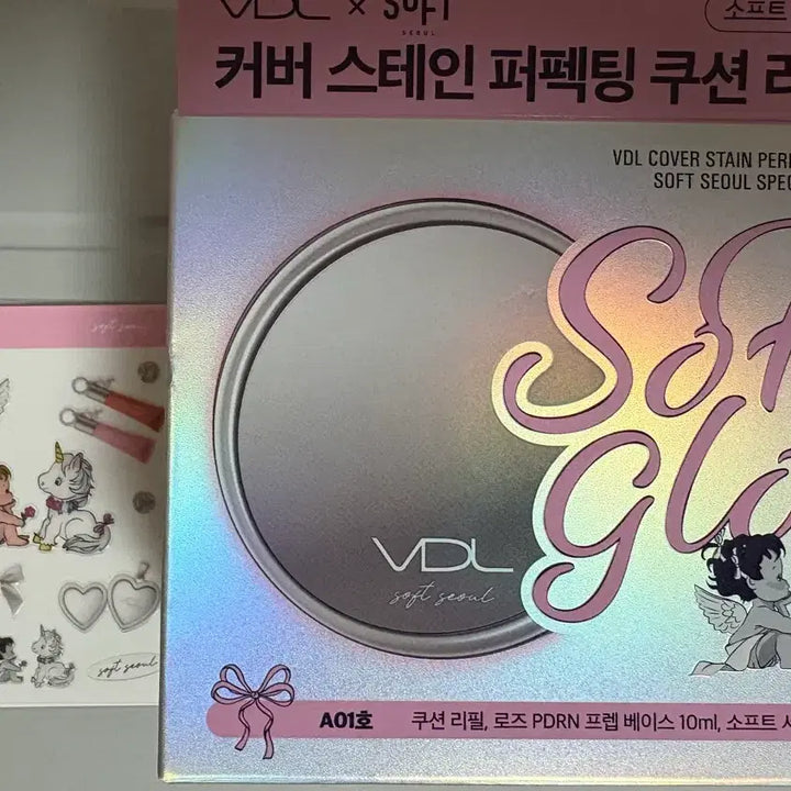 [BUNJANG] VDL Cover Stain Perfecting Cushion Refill Set / [미개봉 새상품] VDL 커버 스테인 퍼펙팅 쿠션 리필기획 리필 + 스티