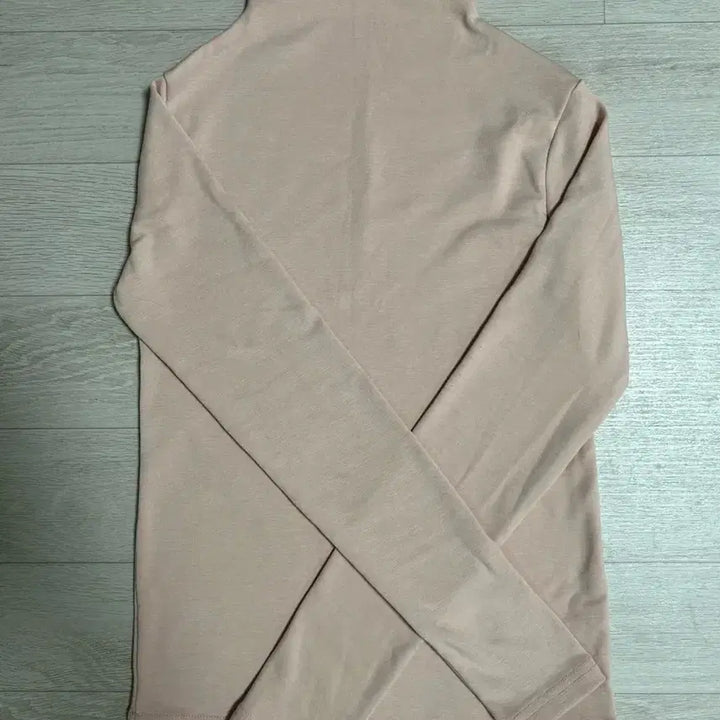 [BUNJANG] Fervit Pink & Apricot Pastel Turtleneck / 퍼빗 연핑크+살구 빛 목폴라