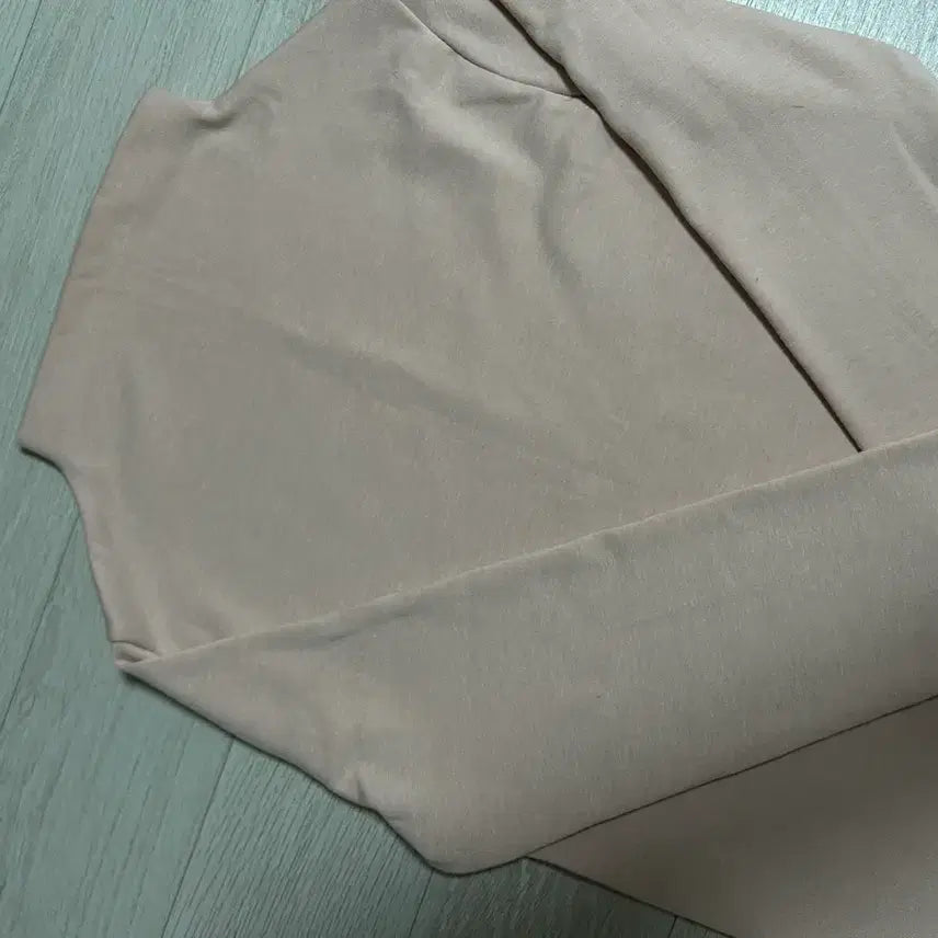 [BUNJANG] Fervit Pink & Apricot Pastel Turtleneck / 퍼빗 연핑크+살구 빛 목폴라