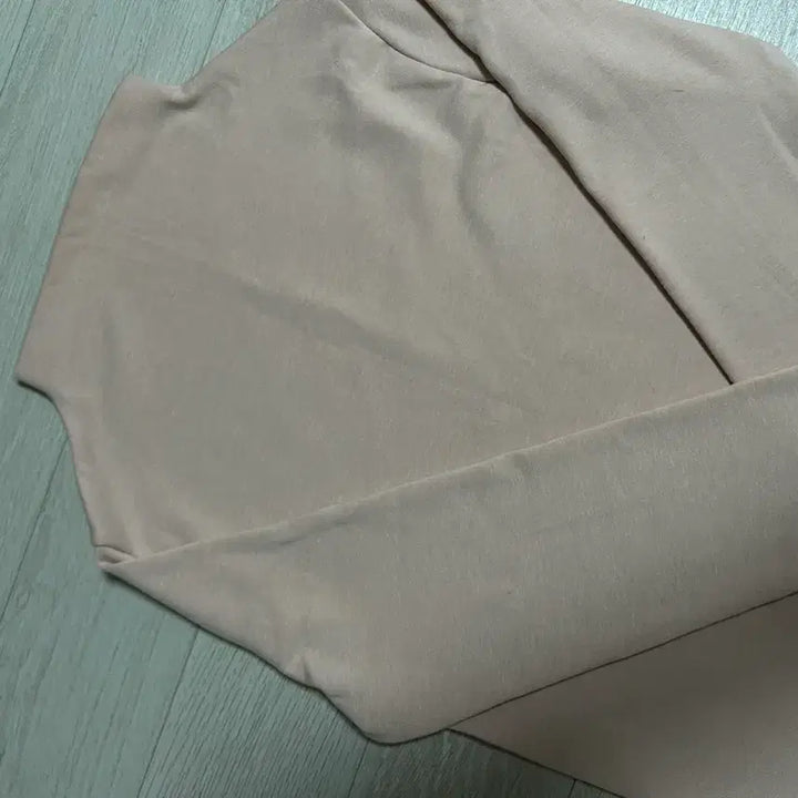 [BUNJANG] Fervit Pink & Apricot Pastel Turtleneck / 퍼빗 연핑크+살구 빛 목폴라