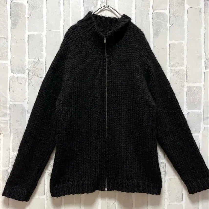 [BUNJANG] Calvin Klein Knit Sweater / 캘빈클라인 풀 집 니트