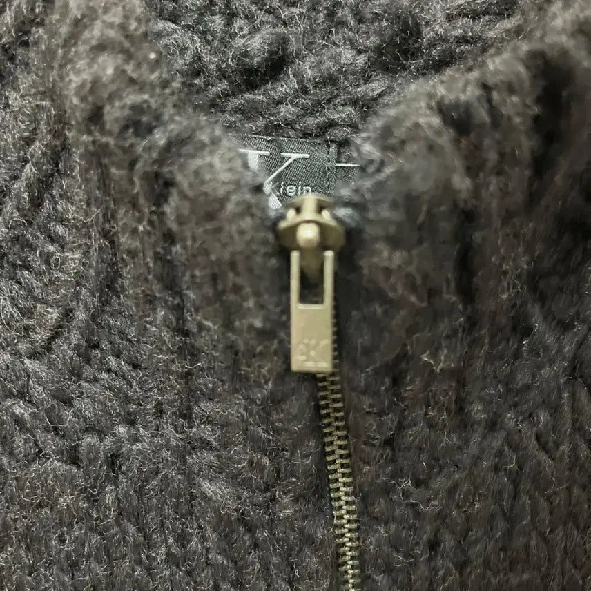 [BUNJANG] Calvin Klein Knit Sweater / 캘빈클라인 풀 집 니트